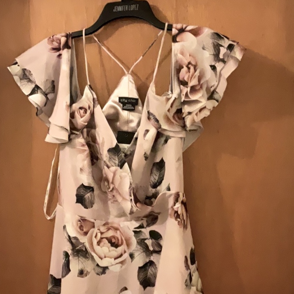 xxs12 new city chic floral dress